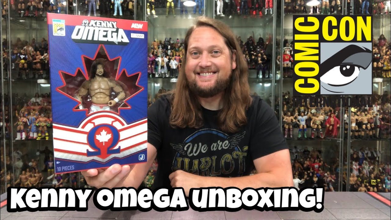 Kenny Omega AEW SDCC 24 Exclusive Unboxing & Review! - YouTube