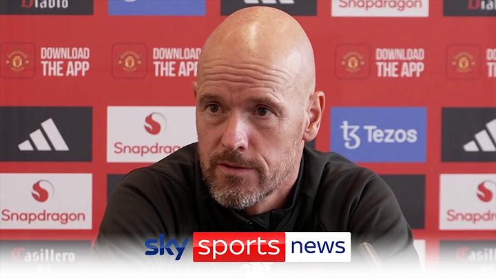 Erik ten Hag on Man Utd transfer pursuit: 'We've made progress, we're doing everything in our power'