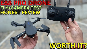 E88 Pro Drone Review & Setup! E88 Pro Drone Camera Test & How To Fly! DO NOT BUY THIS DRONE!