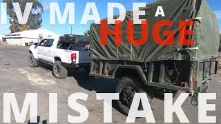 Bought The WRONG Military Trailer M1101-A2 (The 101 to Cali Part 6)