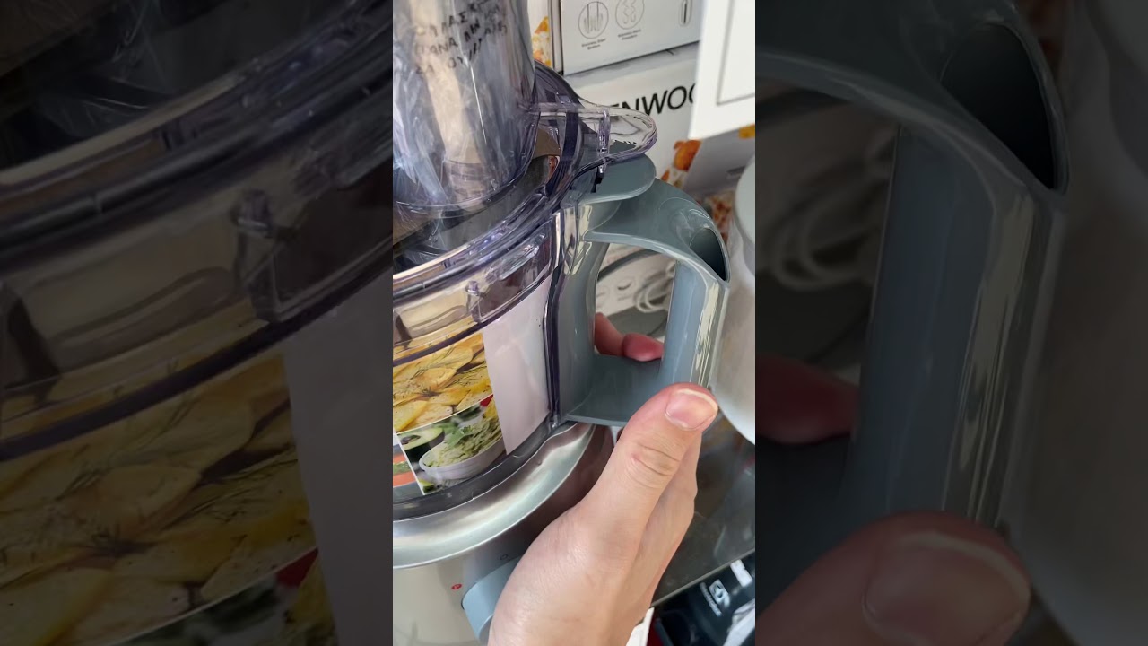 How to lock your Kenwood Food Processor FDP301SI YouTube