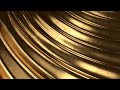 Beautiful Shiny Liquid Abstract Golden Reflective Metal Wave Surface 4K Background VJ Video Effect