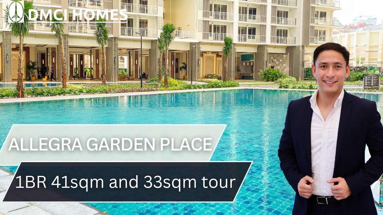 Allegra Garden Place 41sqm and 33sqm 1br tour | DMCI HOMES | Pasig City | Near BGC | Condo Tour