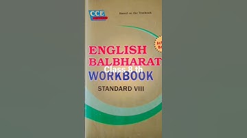 class 8 English workbook solving#english
