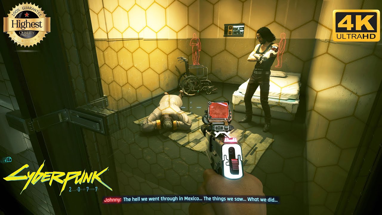 Cyberpunk 2077 : Cuckoo's Nest - REALISTIC IMMERSIVE GRAPHICS - Ray Tracing Psycho