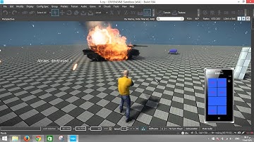 Testing some mobile ability in CryEngine 3