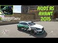 Feel the Thrill: Logitech G29 Gameplay of Audi RS Avant 2015 in Forza Horizon 4