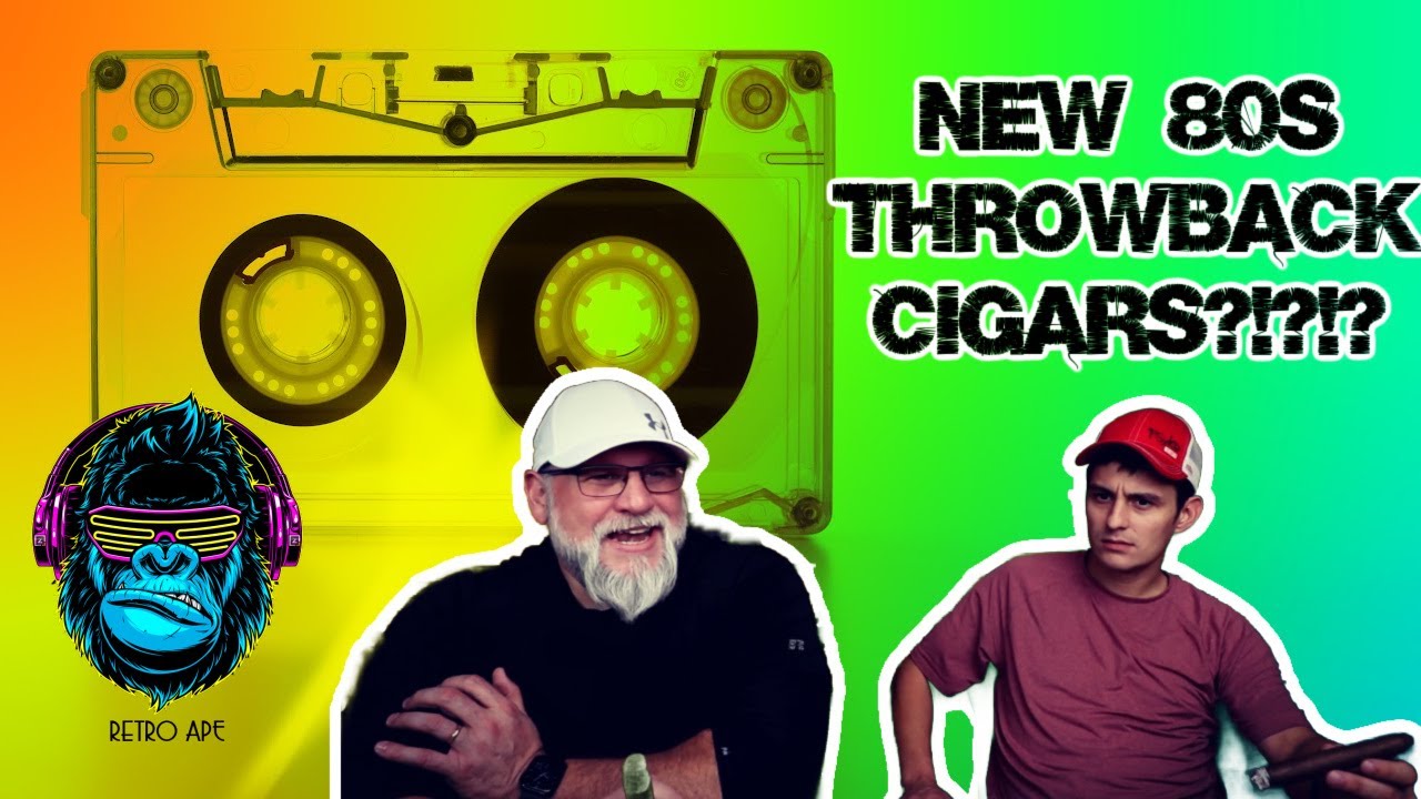 THROWBACK to the 80's CIGARS!! (ft. Retro Ape)