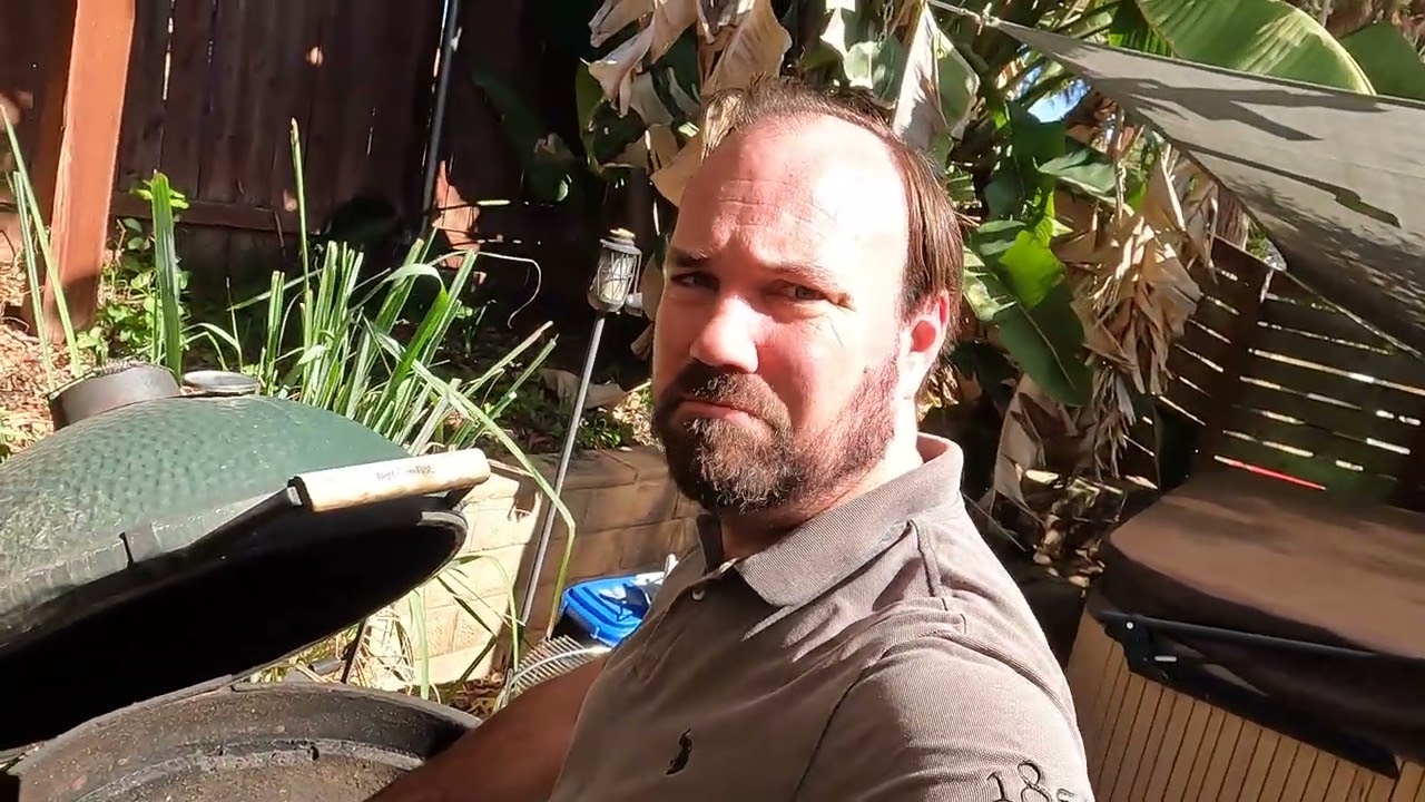 15 Month Big Green Egg Repair Update, Plus Burgers!