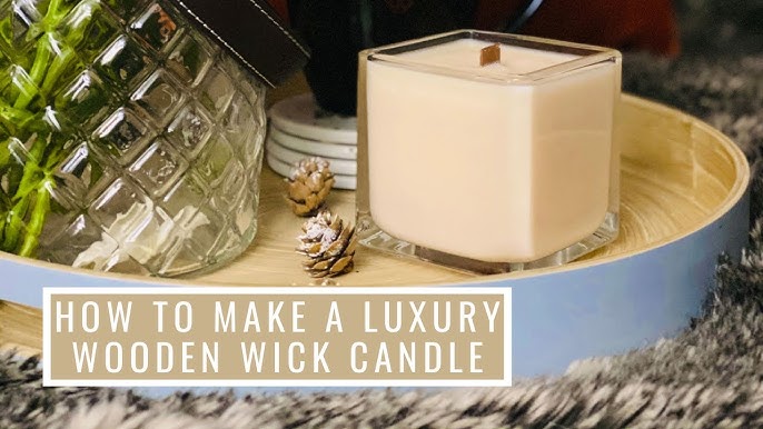 How To Make Luxury Candles With Wooden Wicks - Cosy Owl