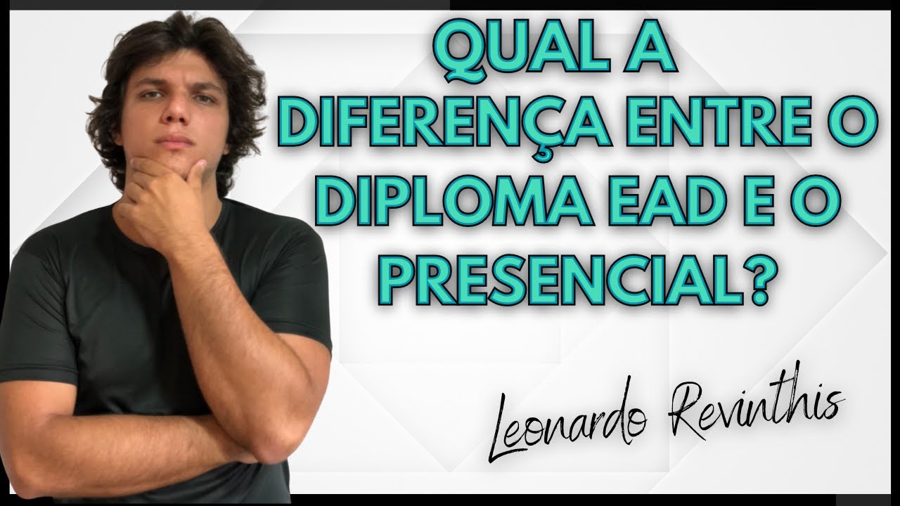 Tem diferença entre o Diploma EAD e o PRESENCIAL? - YouTube