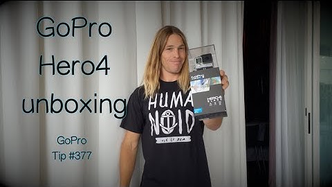 GoPro Hero4 Black Edition Unboxing - GoPro Tip #377 | MicBergsma