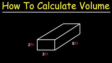 How To Calculate The Volume In Cubic Feet & Cubic Meters