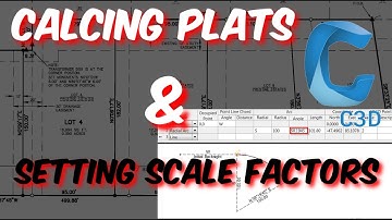 Scale Factors & COGO in Civil3D for Land Surveying