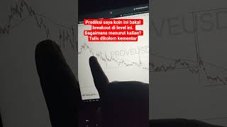 Prove Prediksi saya koin ini bakal breakout di level ini. Bagaimana menurut kalian? #shorts #trading