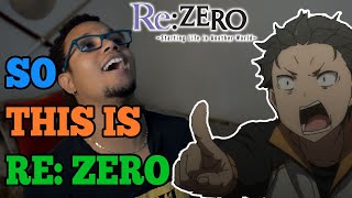 So This is Re Zero, starting life in a weird show