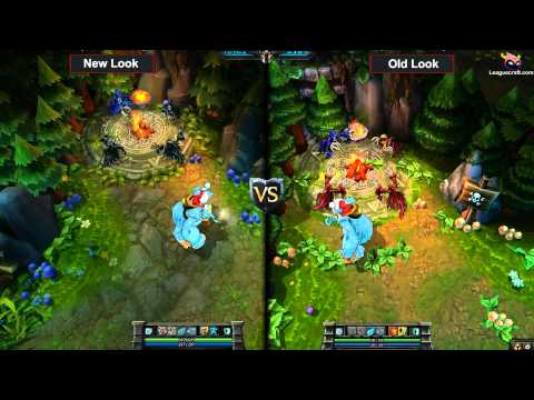 Leaguecraft Map Spotlight: Summoners Rift Comparison - League of Legends LoL