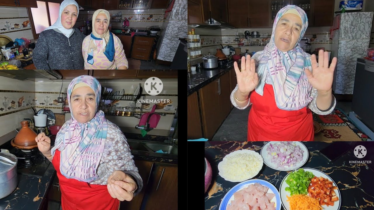 نهار الأول فرمضان🌙زوهرة سمحات فينا🥺أو مي فاظمة على غيابها شمرات على دراعها