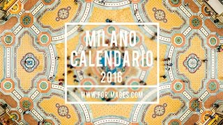 Milano Calendario 2016
