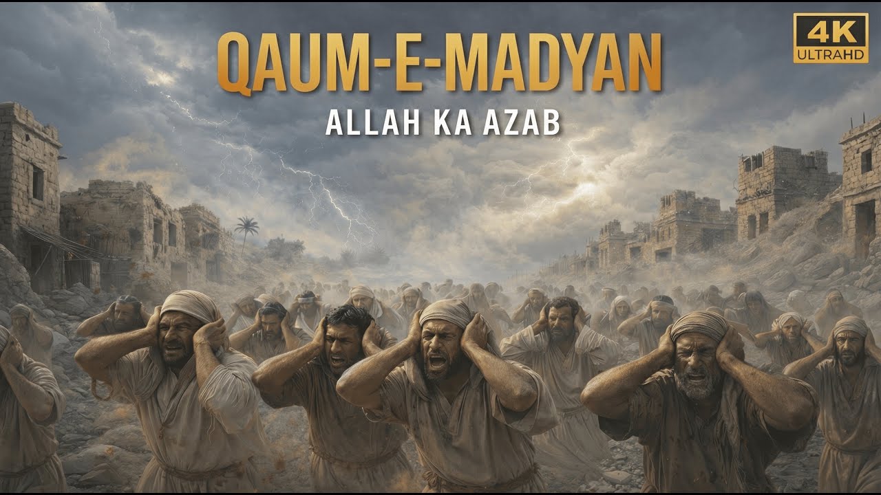 Allah Ne Qaum-e-Madyan Ko Kyun Tabah Kiya? | قومِ مدین کا عبرتناک انجام | Quran Stories