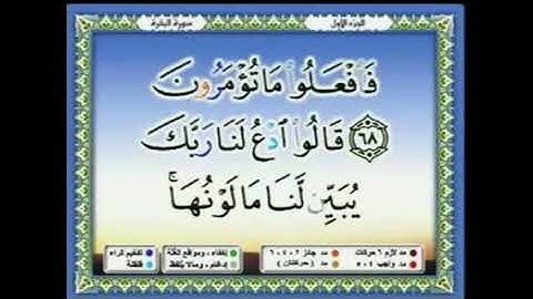 سورة البقرة-الجزء ١-الحزب ١-الربع ٤ الشيخ: سعد الغامدي