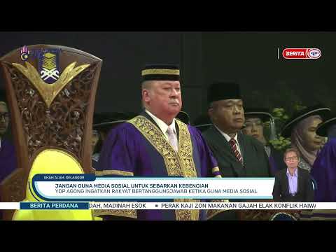 17 OKT 2026 -BP- JANGAN GUNA MEDIA SOSIAL UNTUK SEBARKAN KEBENCIAN: YDP AGONG INGATKAN RAKYAT