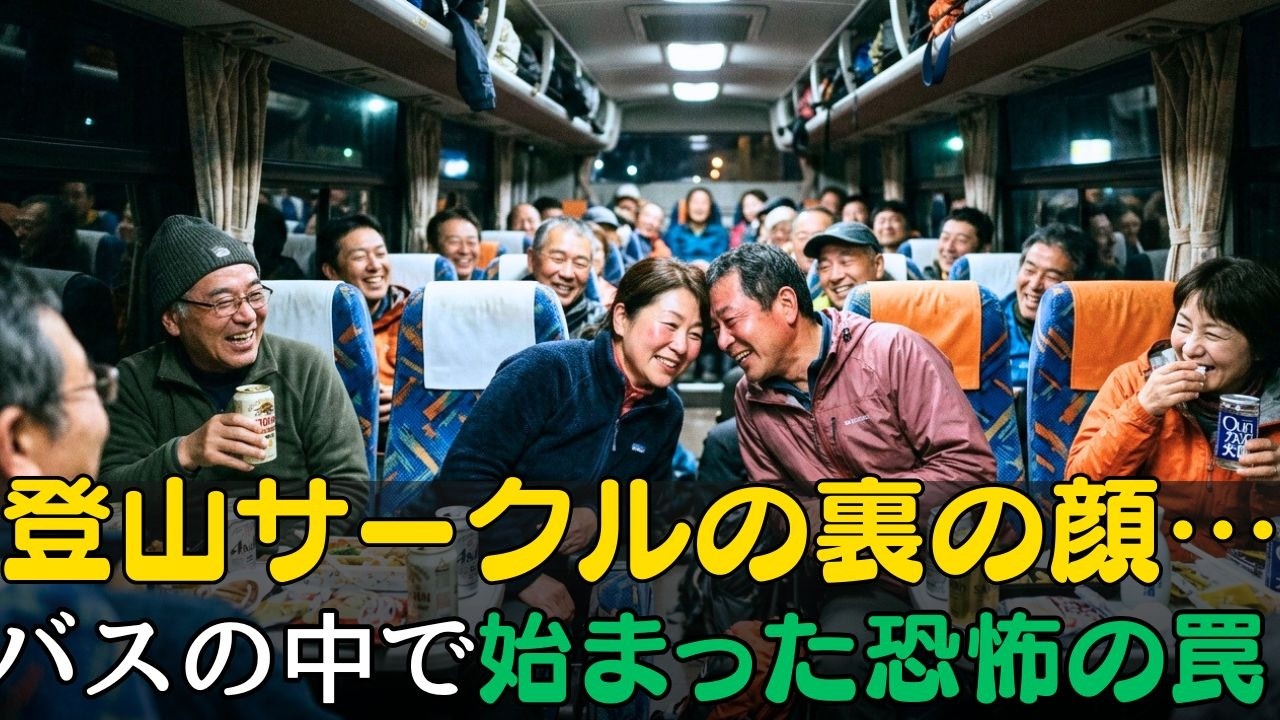 登山サークルの裏の顔…バスの中で始まった恐怖の罠. たった一通のメッセージで人生崩壊…50万円を奪われた男の末路 | 人生の教訓