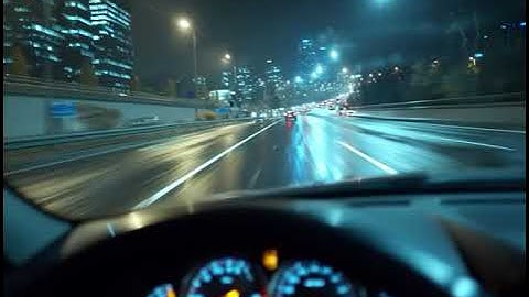 Night Drive｜A Lofi-SciFi Minimalist Synth Noir