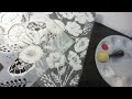 How to Stencil Poppy Flowers - PART 2 - &quot;Adding Color to the Flowers over the White Outline&quot;