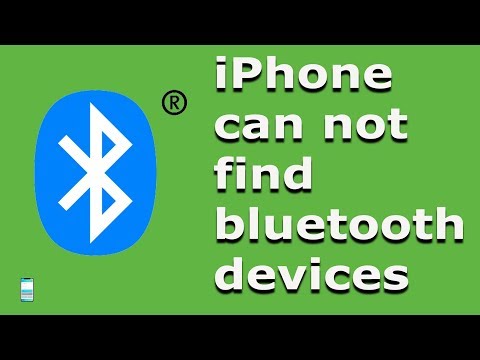 iPhone can not find bluetooth devices [ Fix the pairing problem ]