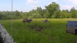 f350 pulling out a geo tracker
