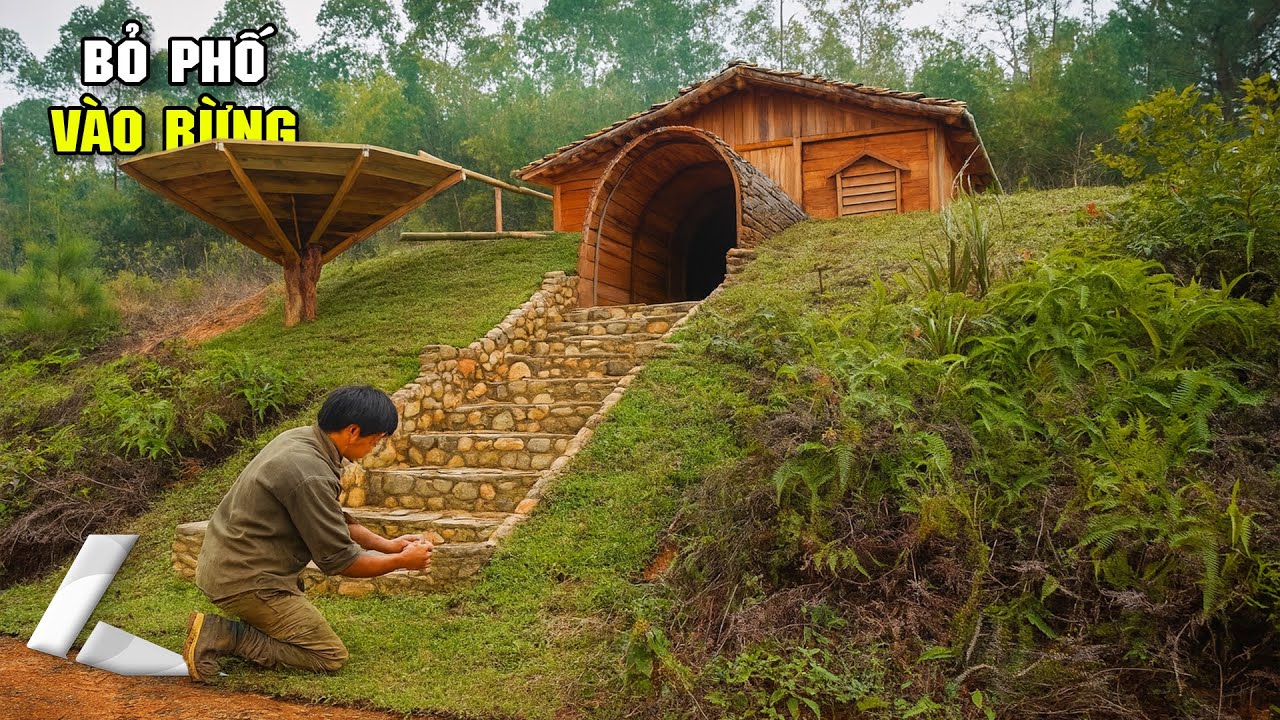 Bỏ Phố Vào Rừng - Chàng Trai Biến 3 Mảnh Đất Hoang Thành Biệt Thự Gỗ Hoàn Hảo