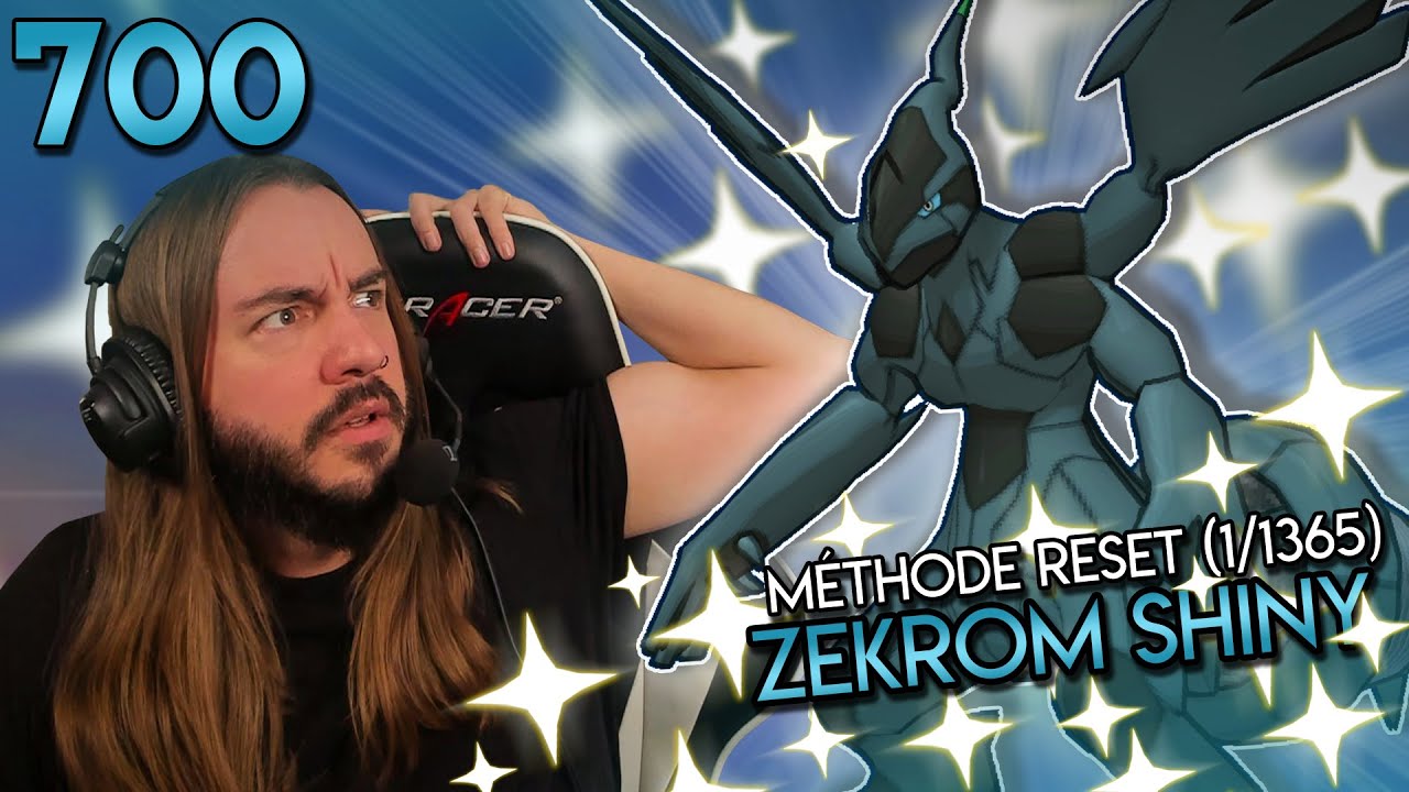 SR) ⚡Shiny Zekrom Generates a Thunderstorm⚡