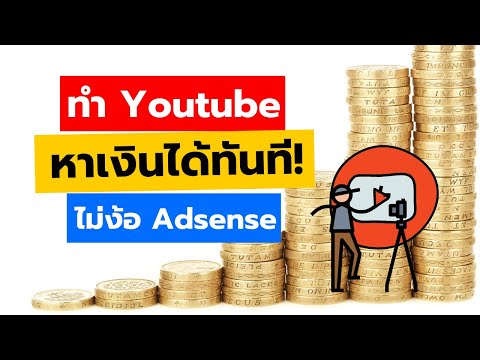 5 วิธีทำ Youtube หาเงินได้ทันที (ไม่ต้องง้อ Adsense)