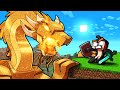 Elder GOLD DRAGON is ANGRY!? (Minecraft Dragons)