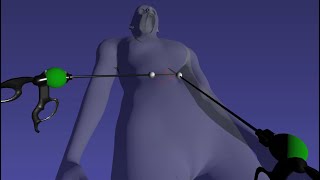 Laprascopic Intracorporeal Knot Tying in Virtual Reality with Position Based Dynamics