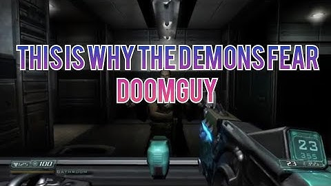 This is why the Doomguy is TERRIFYING