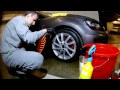 Rinseless wheel wash with onr