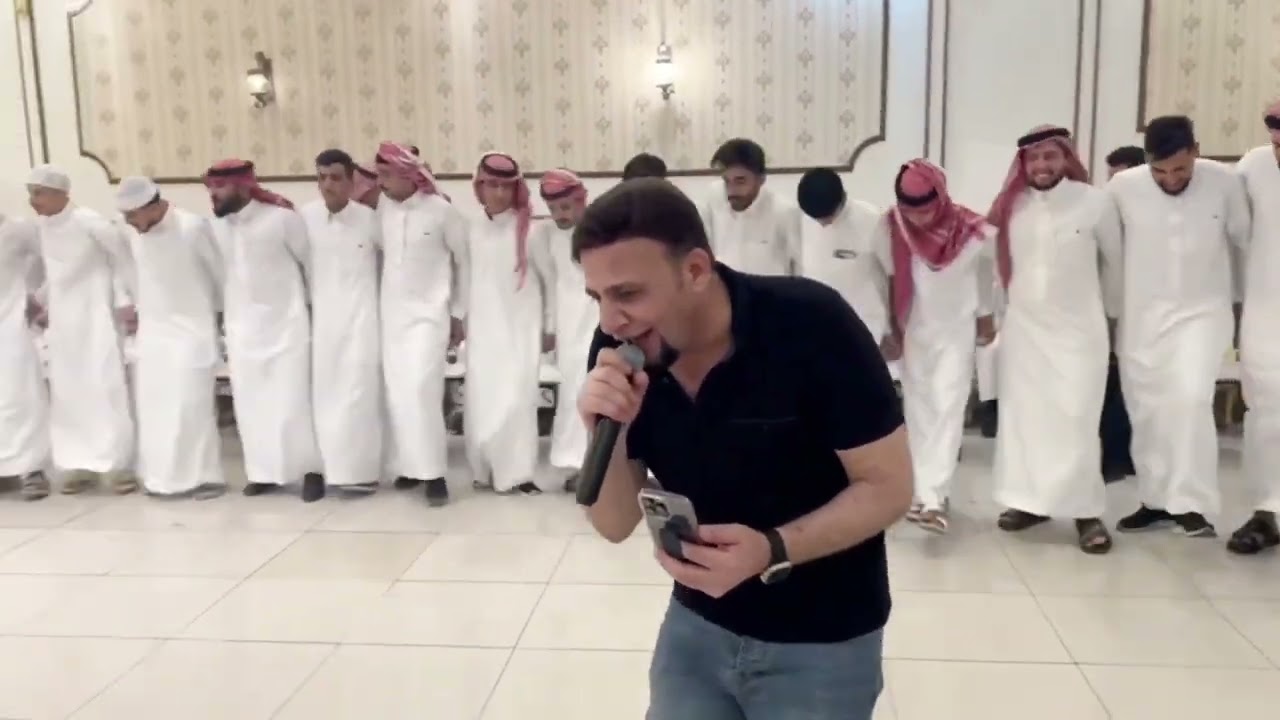 دبكة جولاقية اعوي ياذيبة يوسف حسين الحسن والعازف جرير حطاب