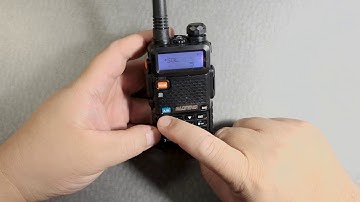Baofeng UV-5R Change Language