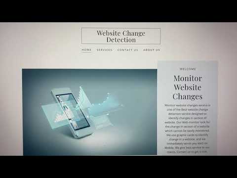 MONITOR WEBSITE CHANGES