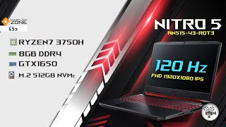 ราคาดี 20,990 บาท Notebook เล่นเกม Acer Nitro 5 - Ryzen 7, GTX1650