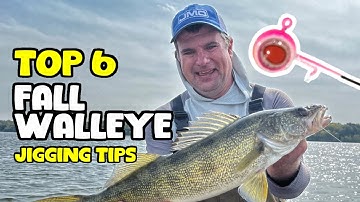 Jigging Fall Walleye Tips