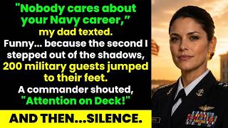 My Dad Mocked Me at My Sister’s Wedding — Until 200 Military Guests Stood and Saluted Me
