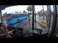 194-es Busz BKV. Ikarus Ik412 (Cockpit View) Budapest. 2017.