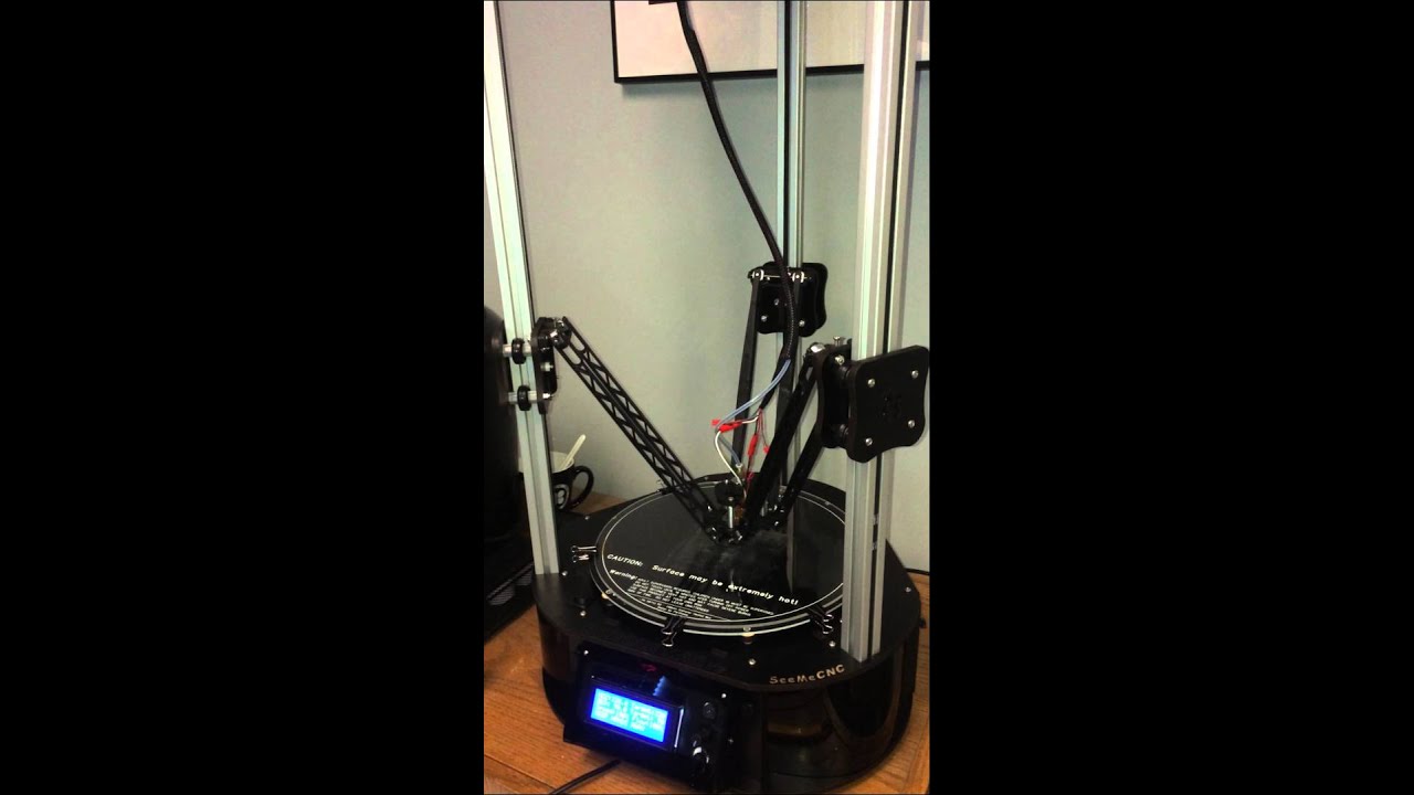 Rostock Max V2 Calibrated Print YouTube