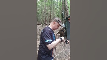 Simple Shot Hammer XT HD Slingbow Speed Test - 27#@28"dl - 256g Arrow - 137FPS #archery #archerylife