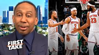 FIRST TAKE | "The Knicks have championship DNA!" - Stephen A. claims MSG will win the East Finals