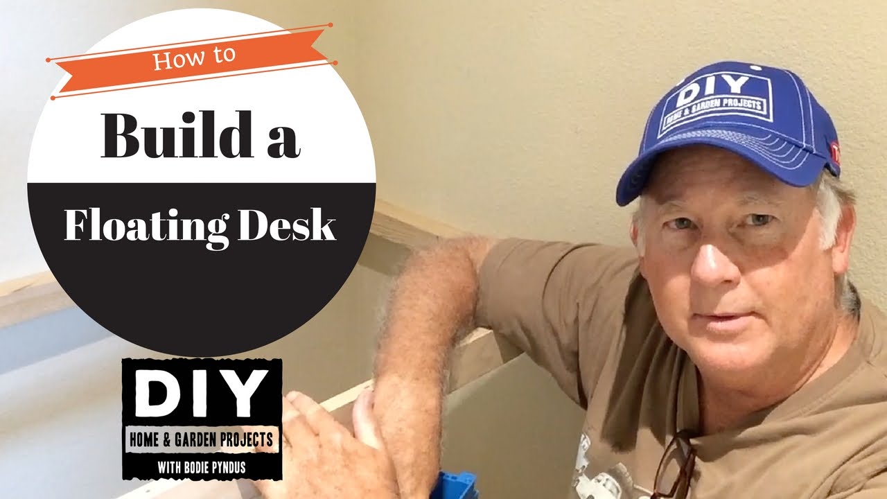 Floating Desk Build Part 1 Youtube