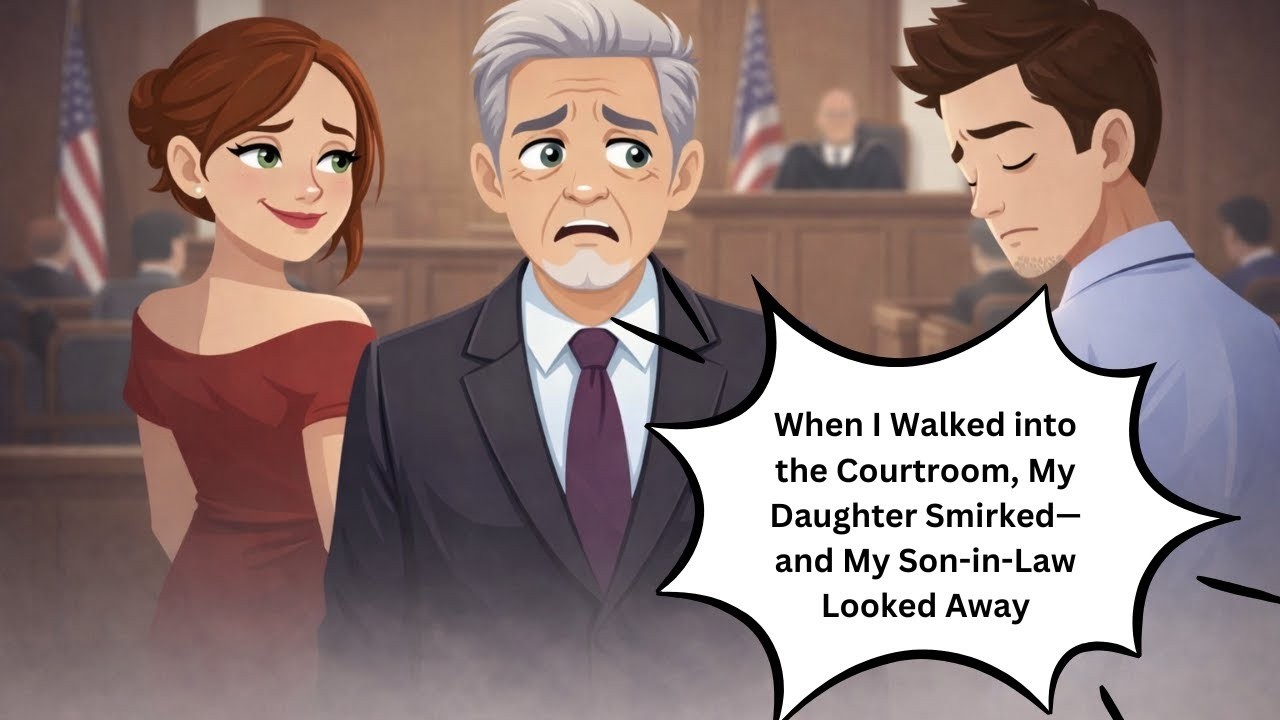 When I Walked into the Courtroom, My Daughter Smirked—and My Son in Law Looked Away
